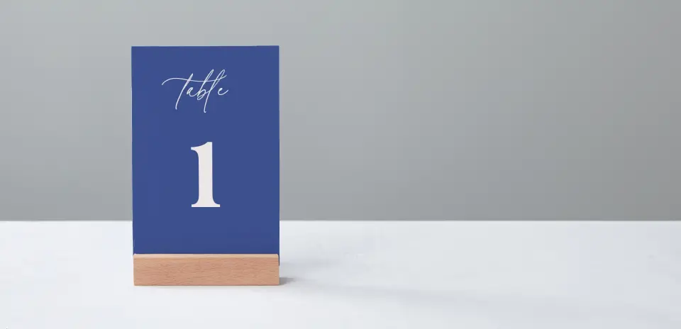 Table Number Into