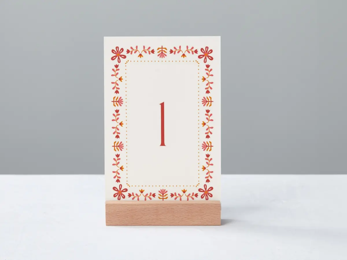 Table Number Into