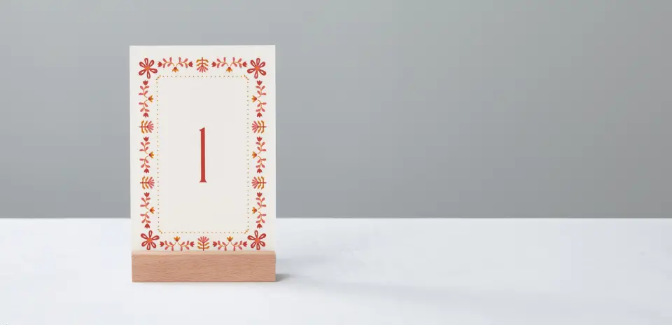 Table Number Into