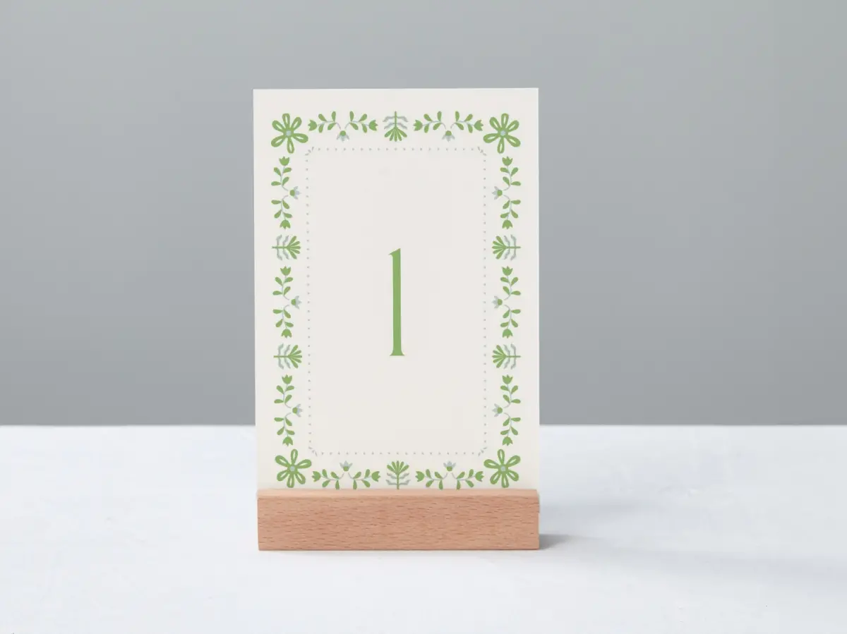 Table Number Into