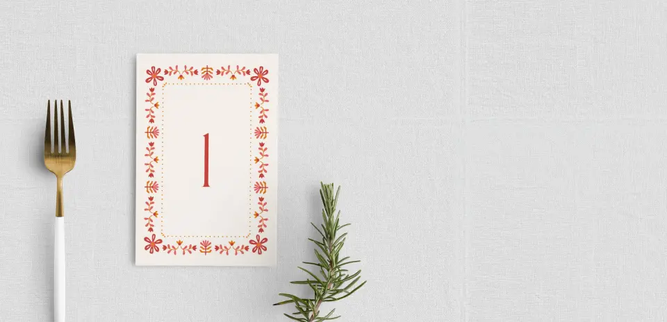 Table Number