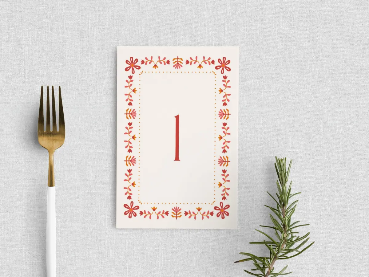 Table Number