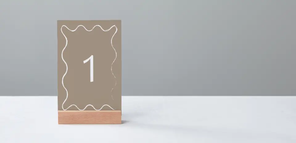 Table Number Into