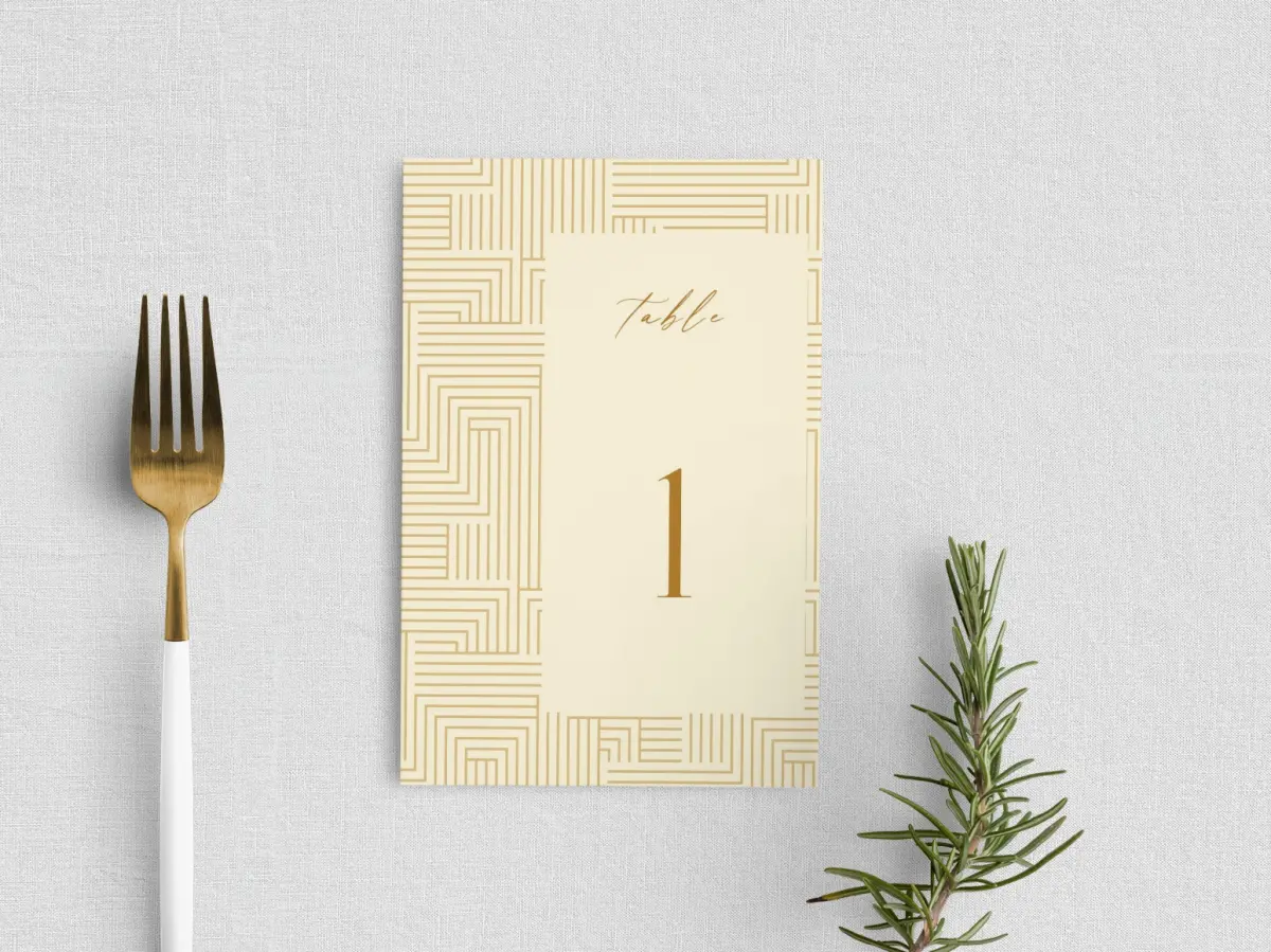Table Number