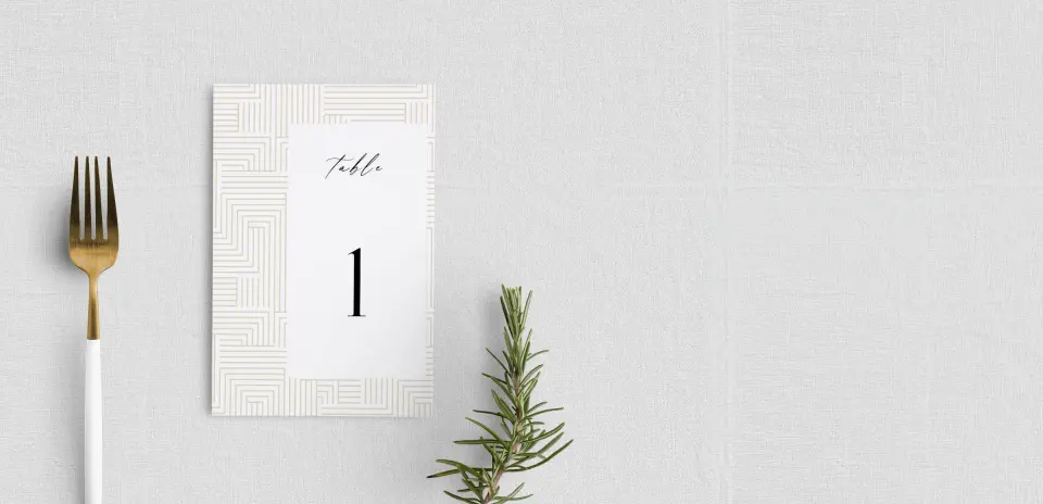 Table Number