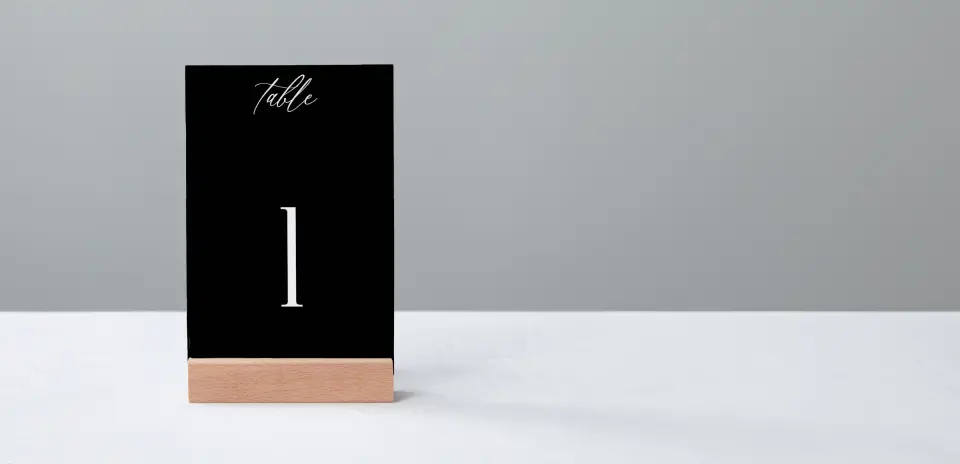 Table Number Into
