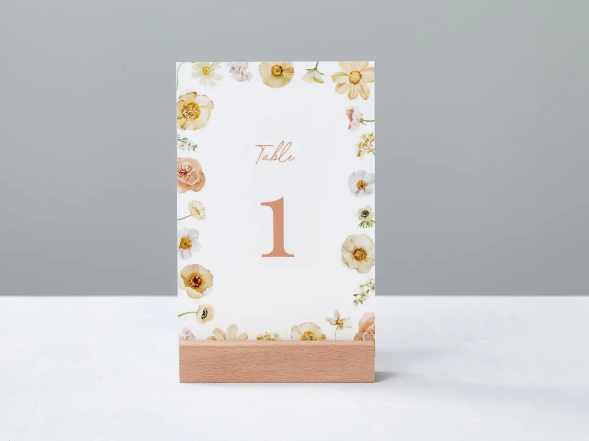 Table Number Into