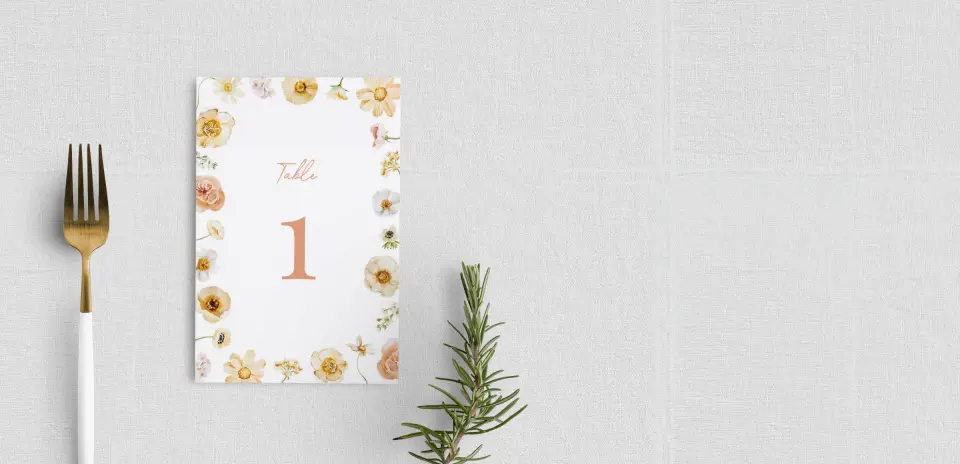 Table Number