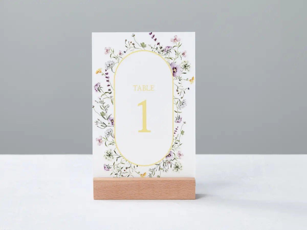 Table Number Into