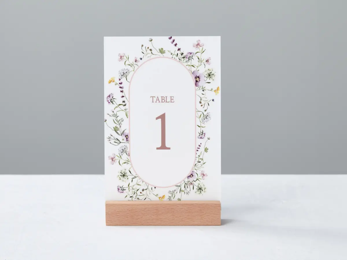 Table Number Into