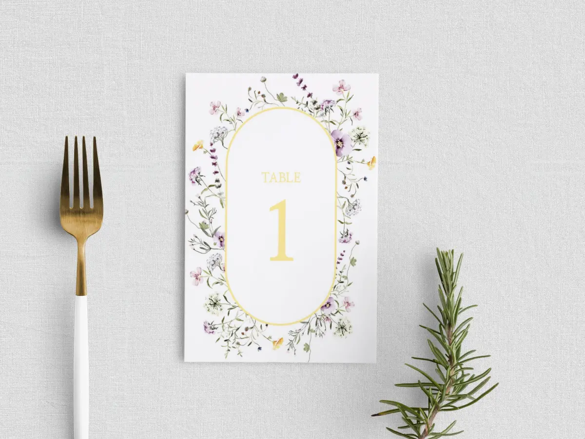 Table Number