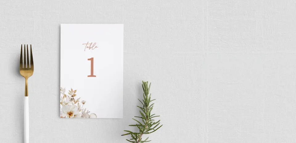 Table Number