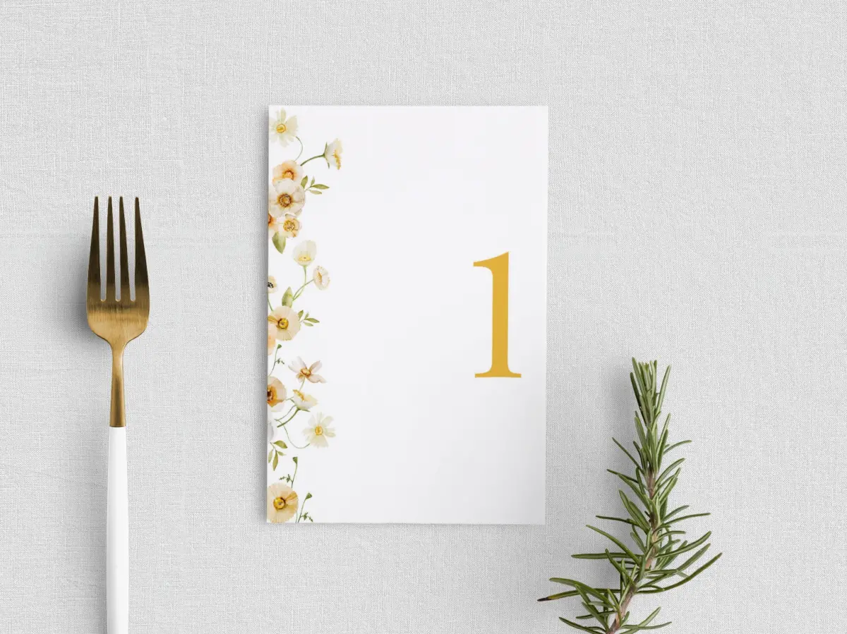 Table Number