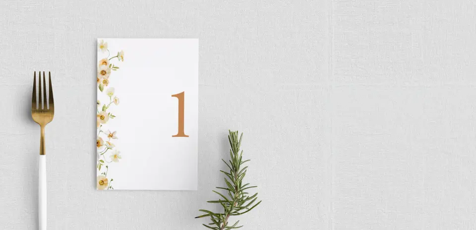 Table Number