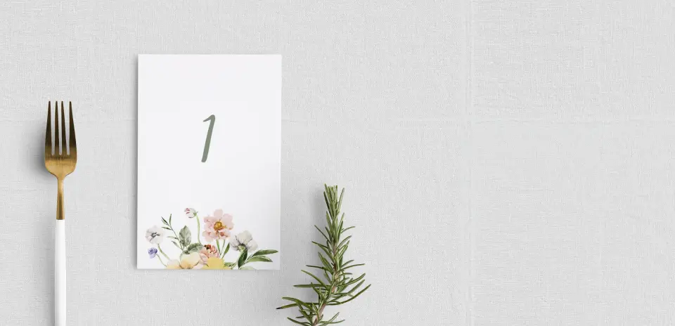 Table Number