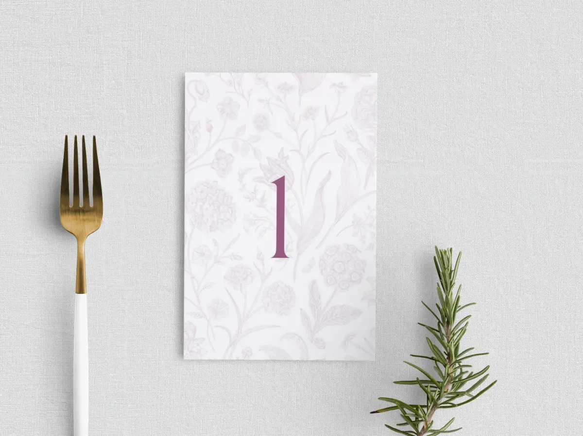 Table Number