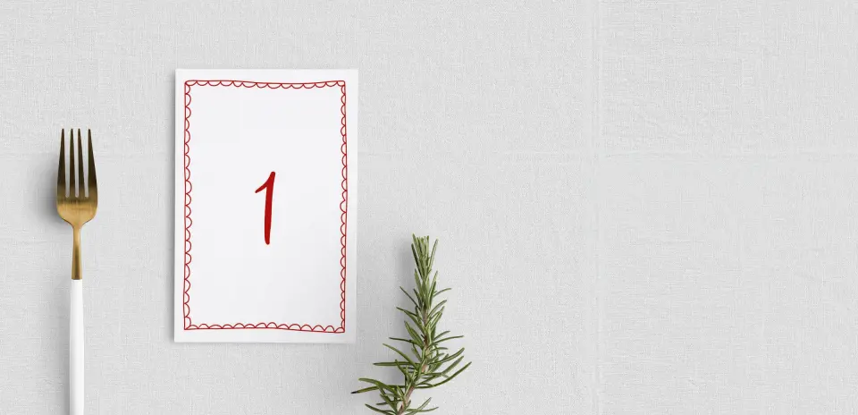 Table Number