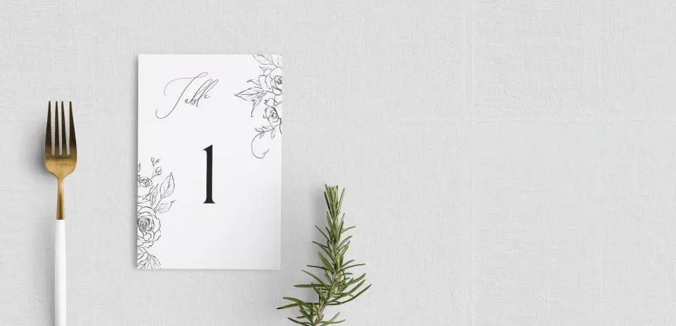 Table Number