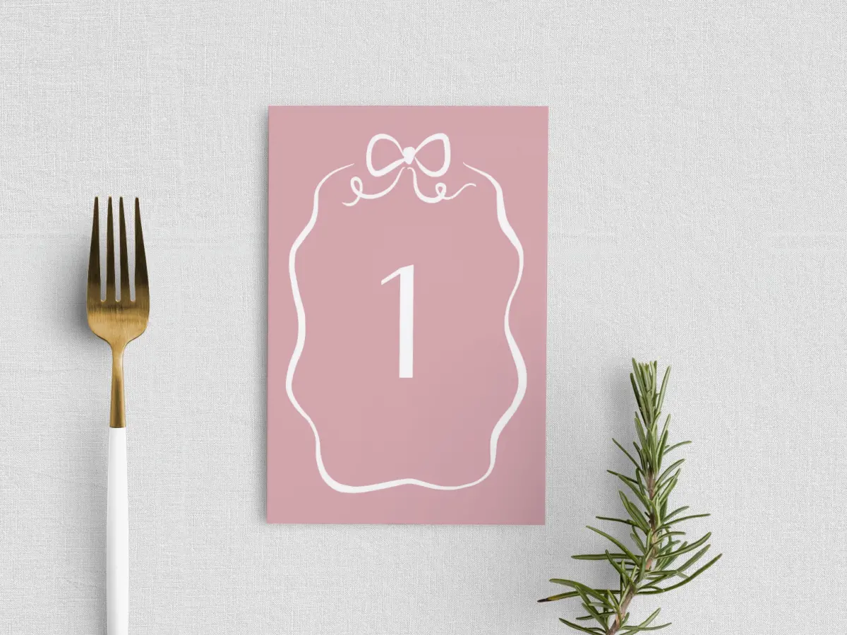 Table Number
