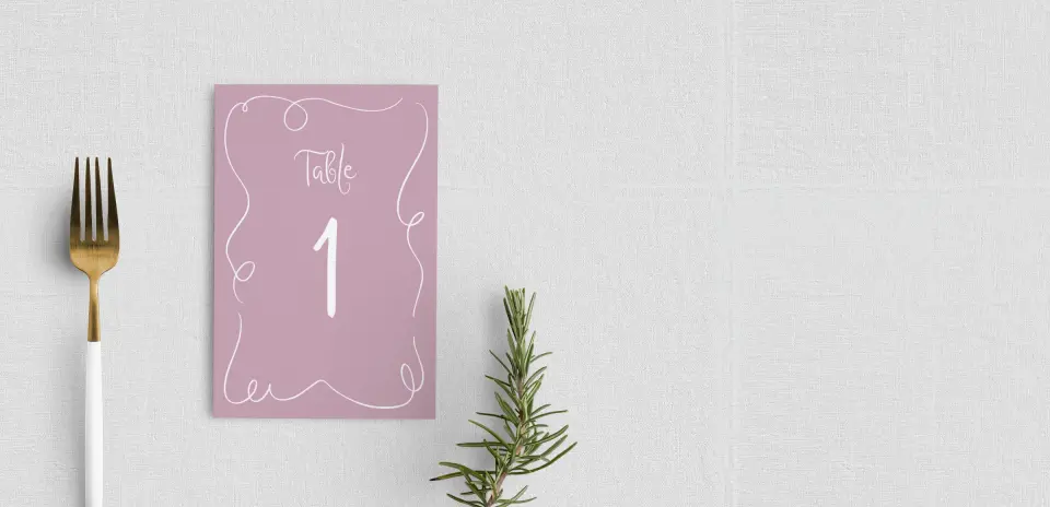 Table Number