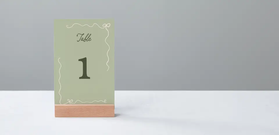 Table Number Into