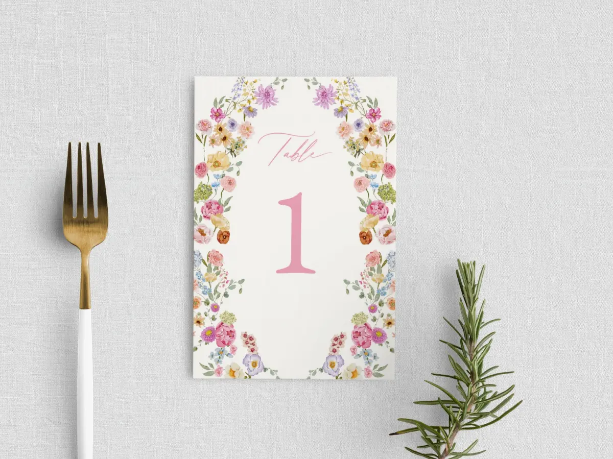 Table Number