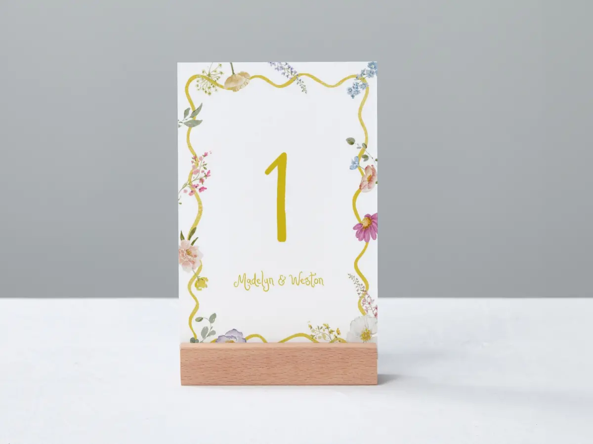 Table Number Into