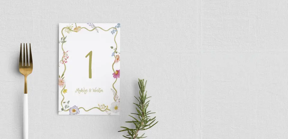 Table Number