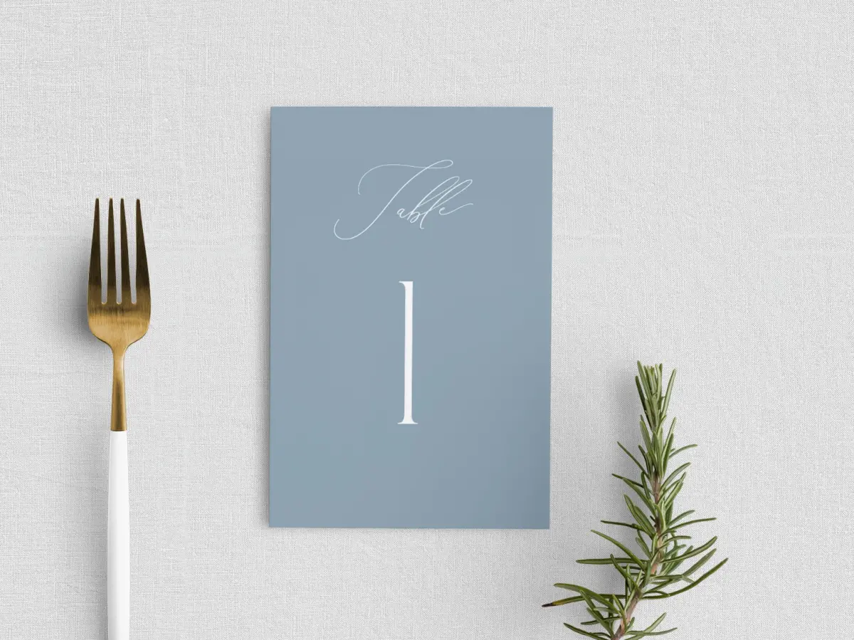 Table Number