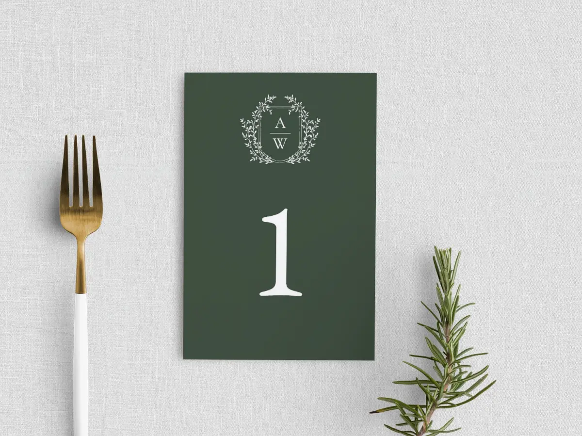 Table Number
