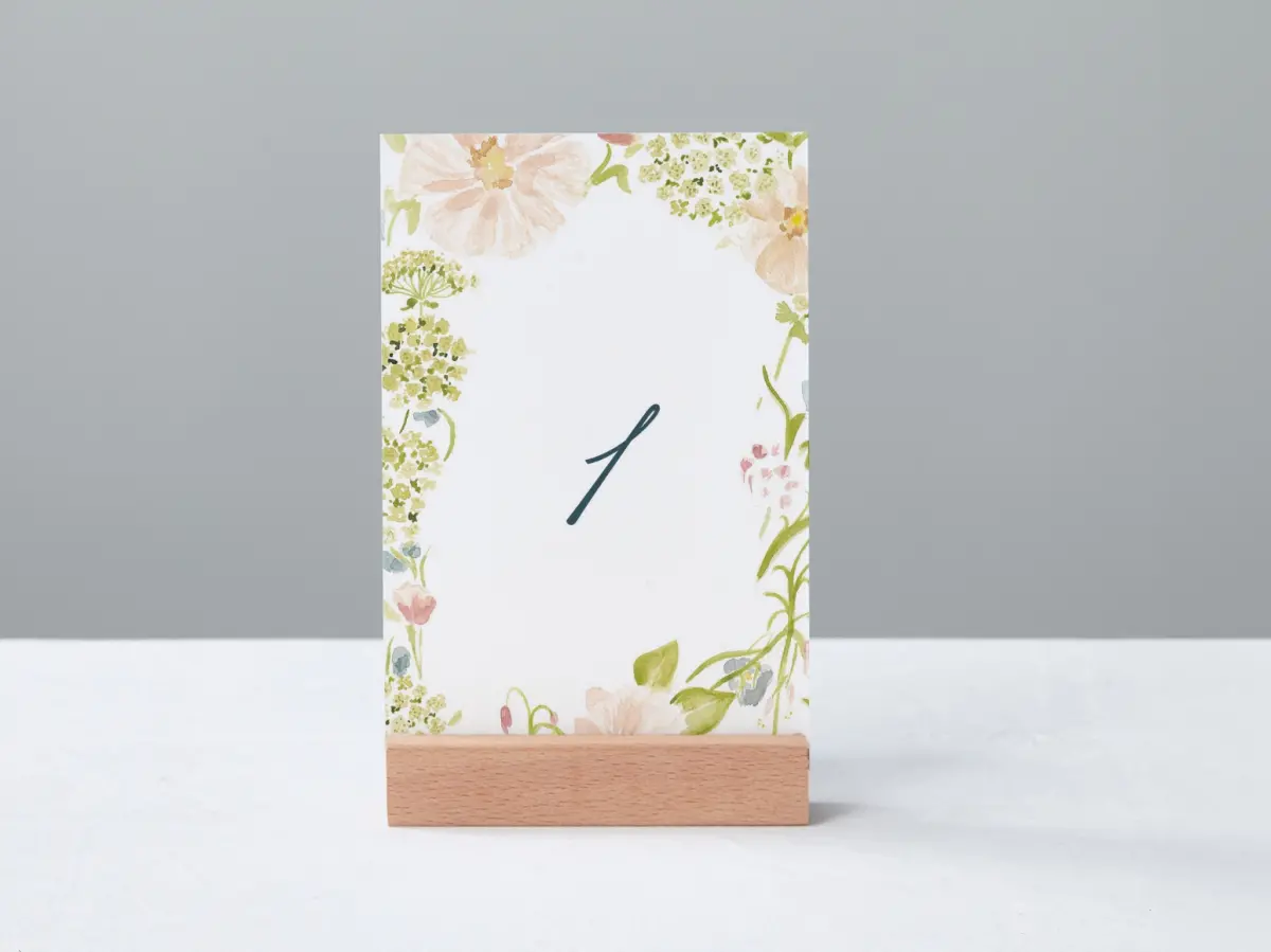 Table Number Into