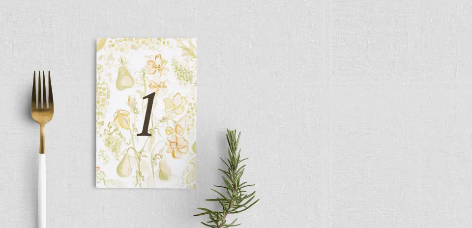 Table Number