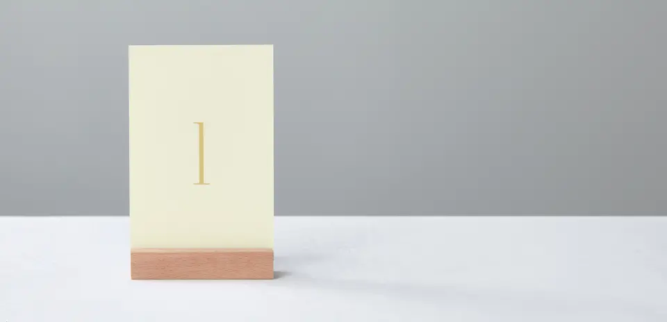 Table Number Into