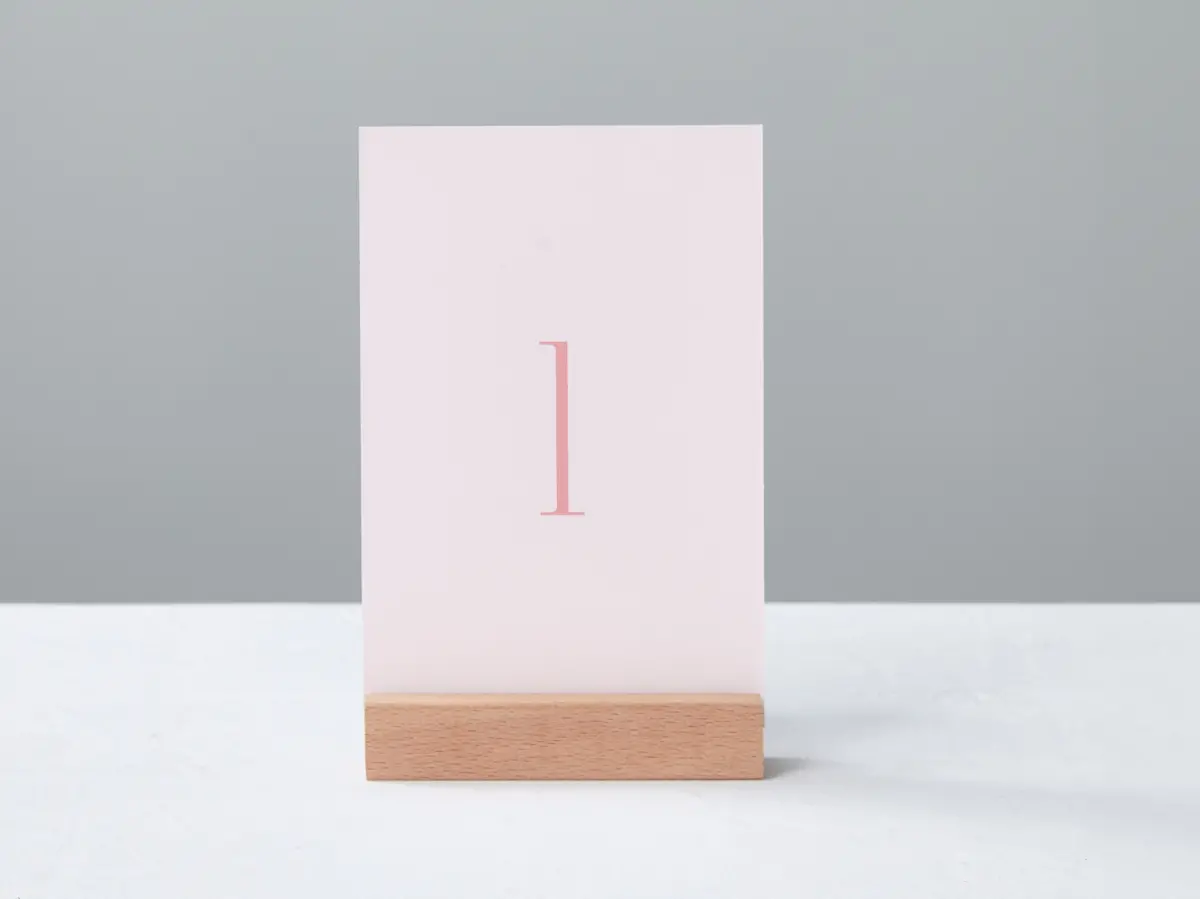 Table Number Into