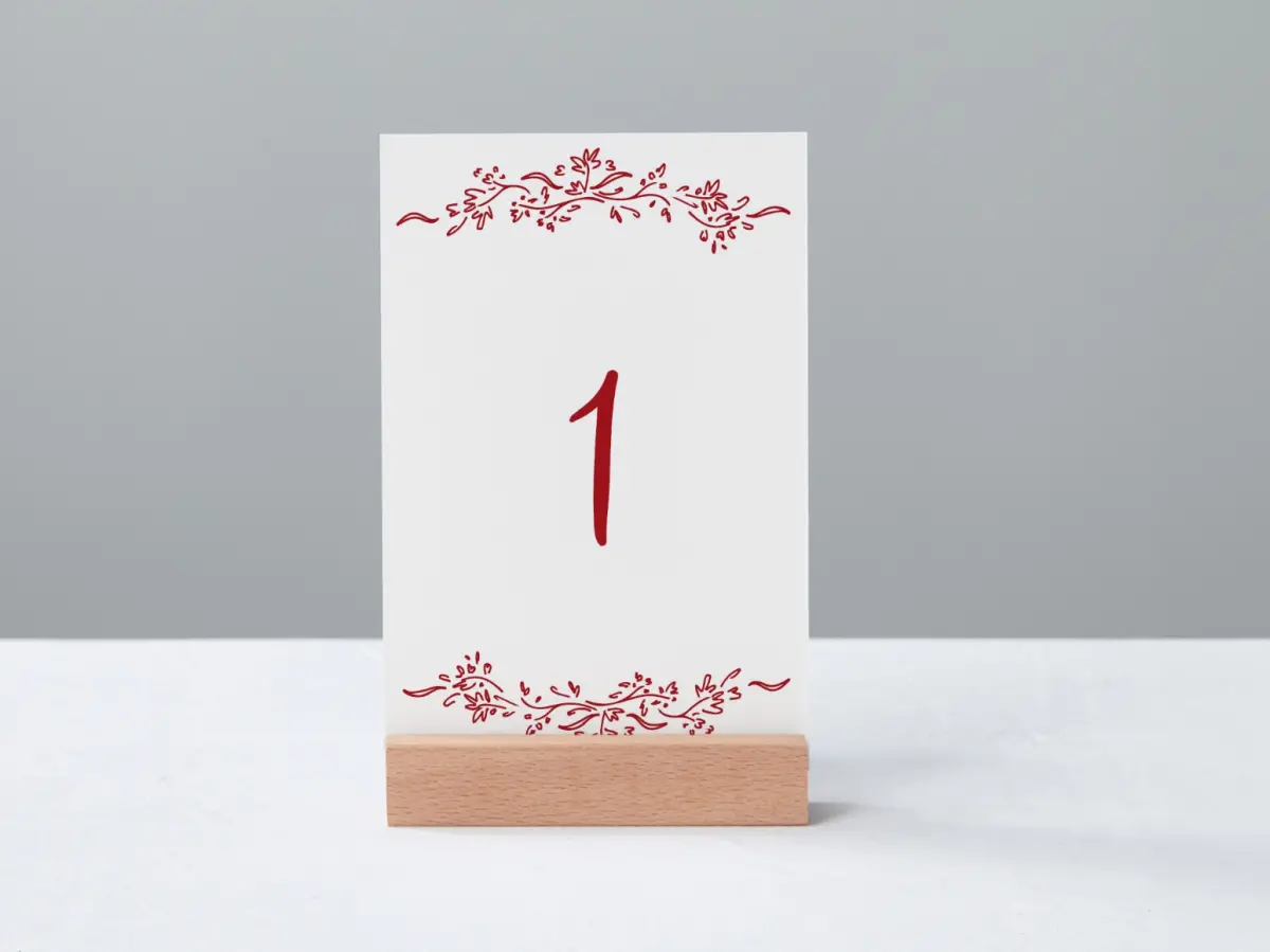 Table Number Into