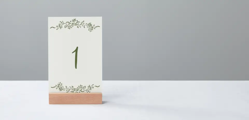 Table Number Into