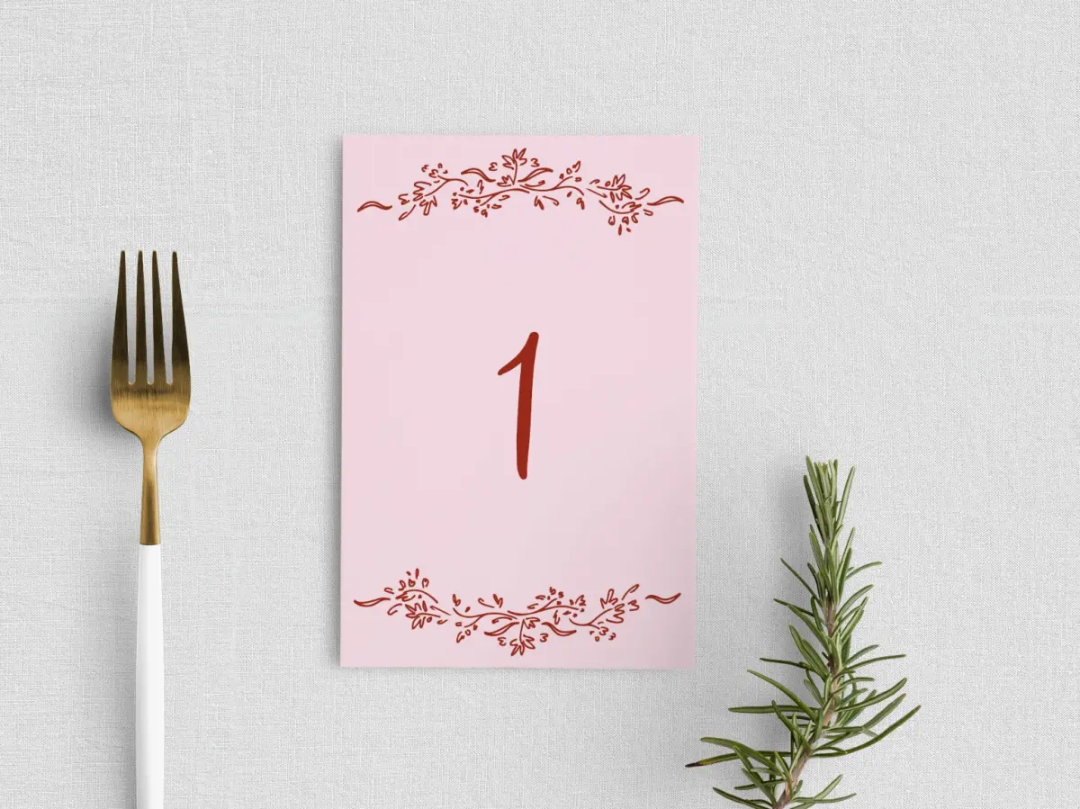 Table Number