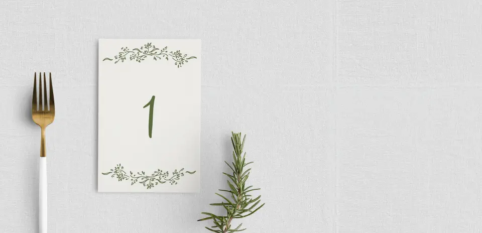 Table Number