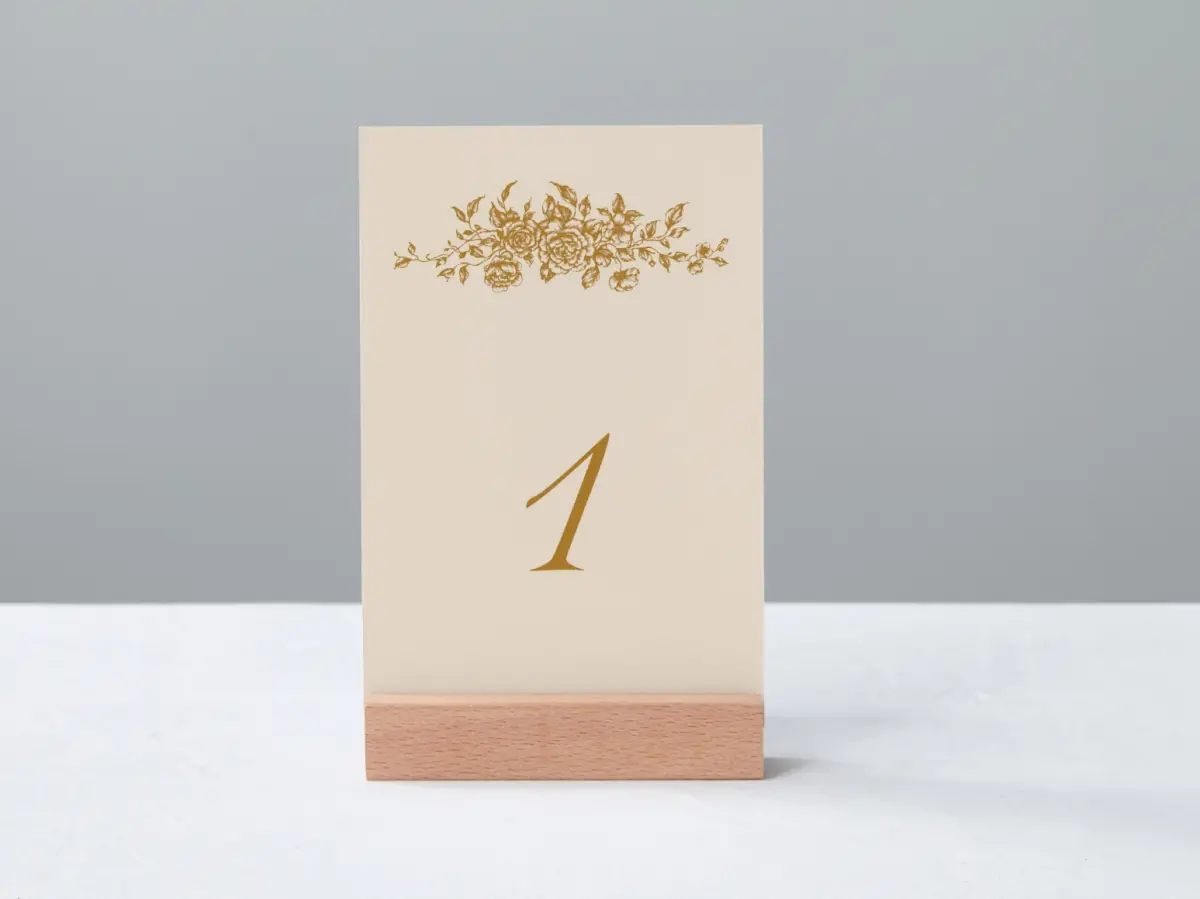 Table Number Into