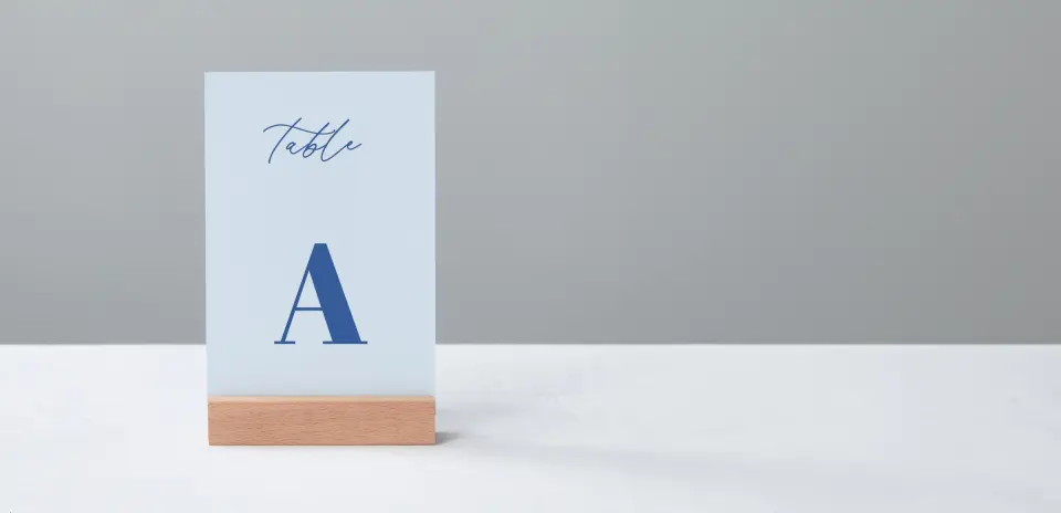 Table Number Into