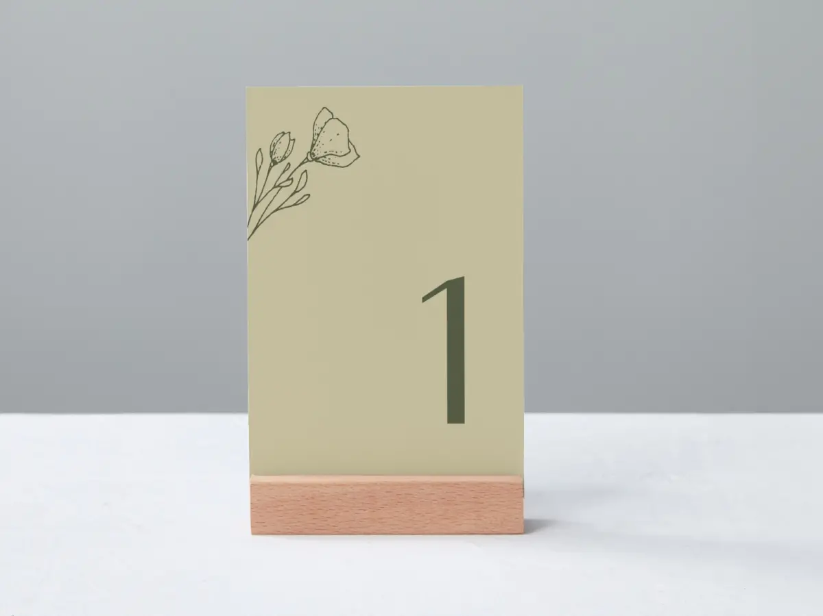 Table Number Into