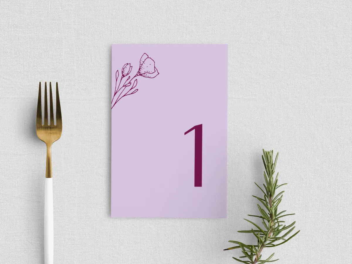 Table Number