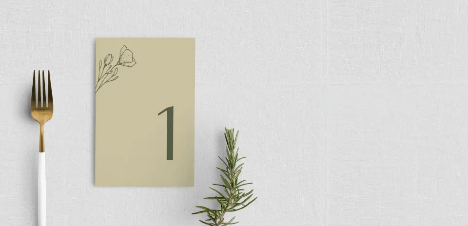 Table Number
