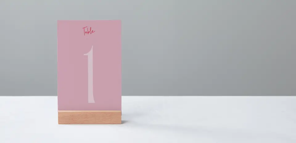 Table Number Into