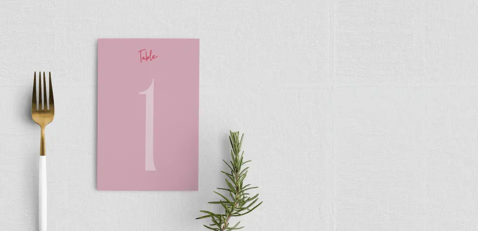 Table Number