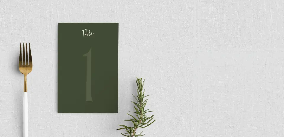 Table Number