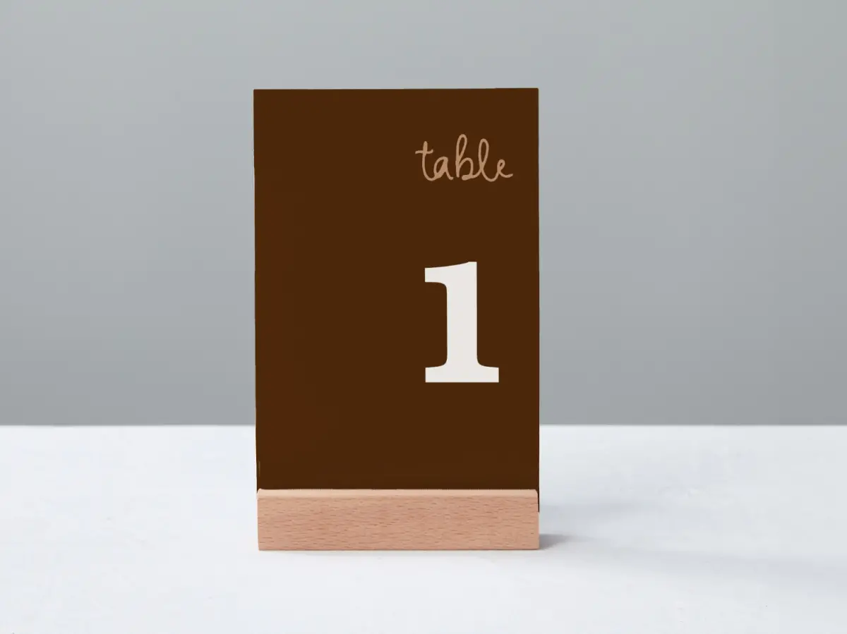 Table Number Into