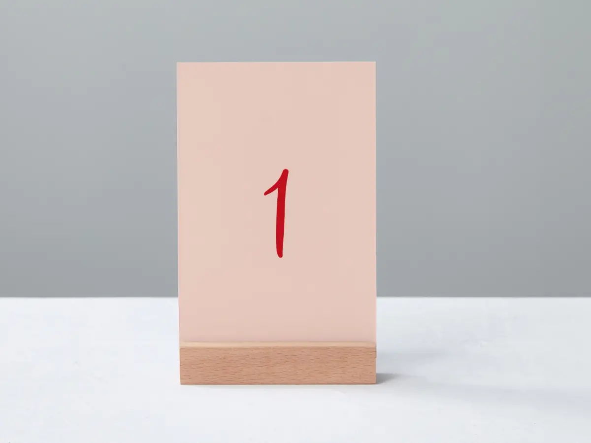 Table Number Into