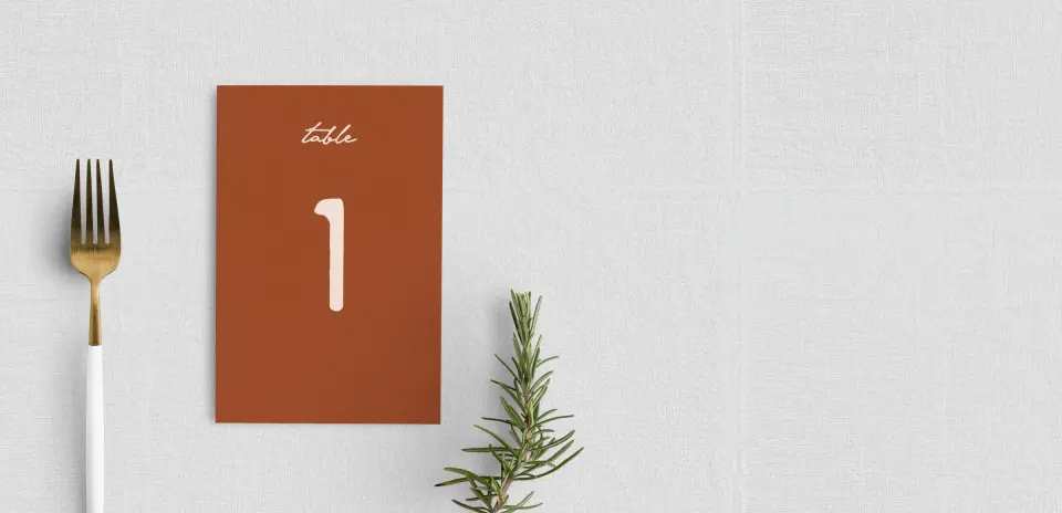 Table Number