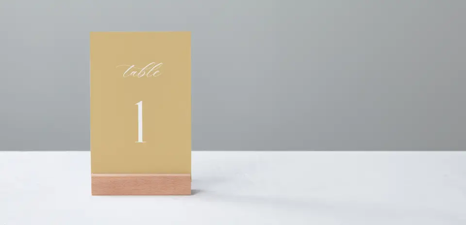 Table Number Into